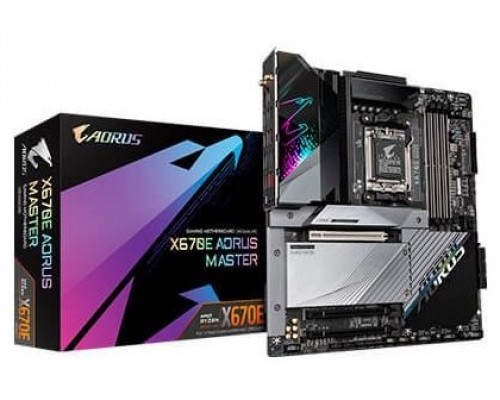 PLACA BASE GIGABYTE X670E AORUS MASTER AM5 ATX 4XDDR5